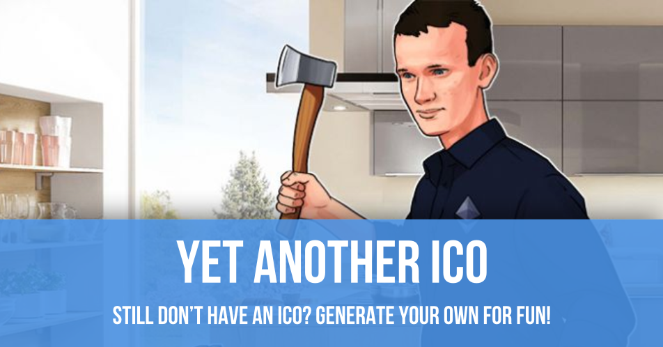 Funny initial coin offering generator | ICO BitRaccoon.ai
