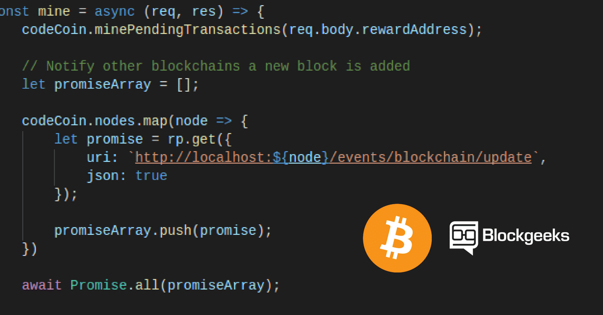 How To Code a Bitcoin 