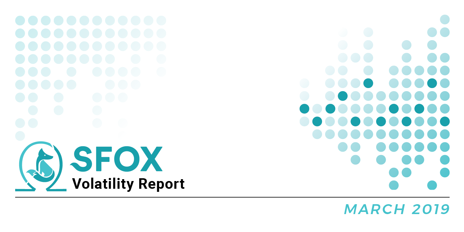 The SFOX Crypto Volatility Report: March 2019 | SFOX Edge